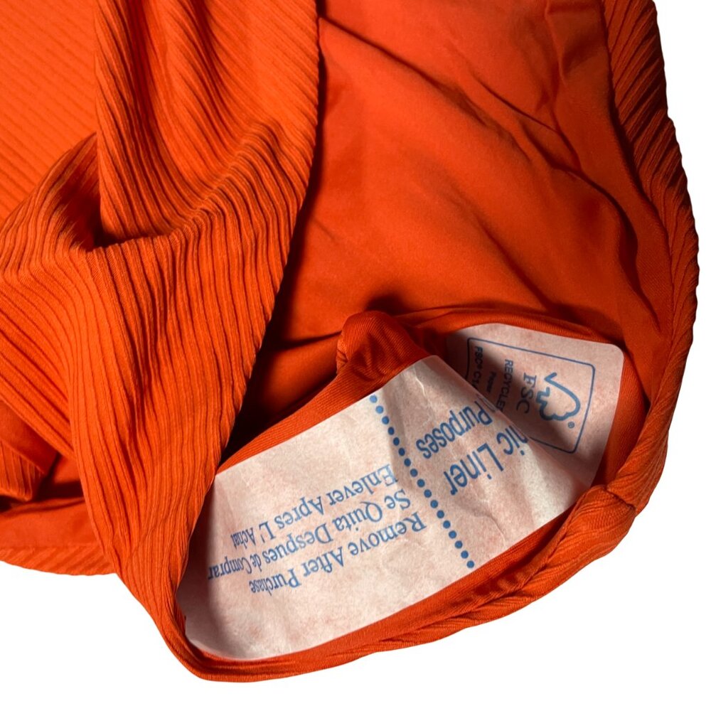 Andie Women's One Piece in Vibrant Orange - Picture 9 of 10